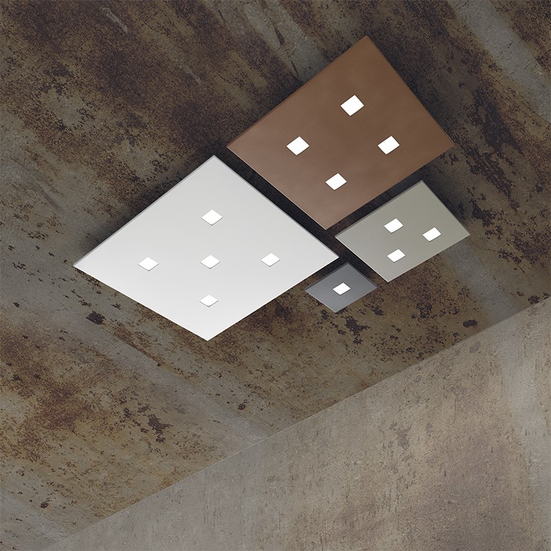 Lampada a soffitto Sparta Quadrata Lampada a soffitto Sparta Quadrata