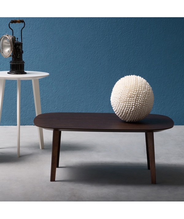 Tavolino Life Rettangolare con struttura in legno