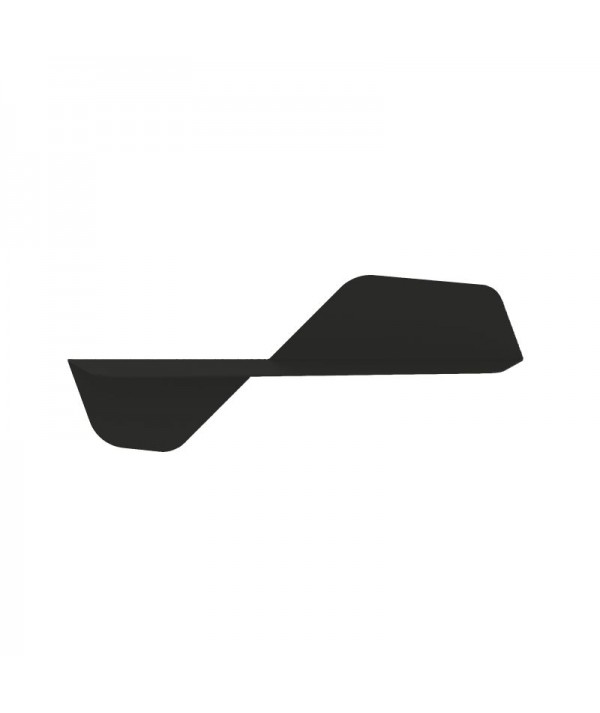 Mensola Flap in metallo nero