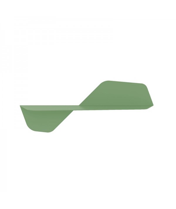 Mensola Flap in metallo oliva