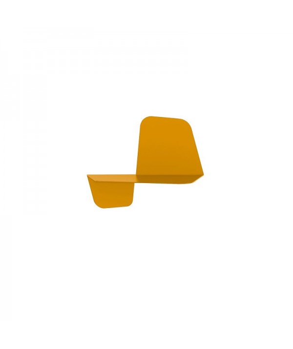 Mensola Flap 420 in metallo giallo
