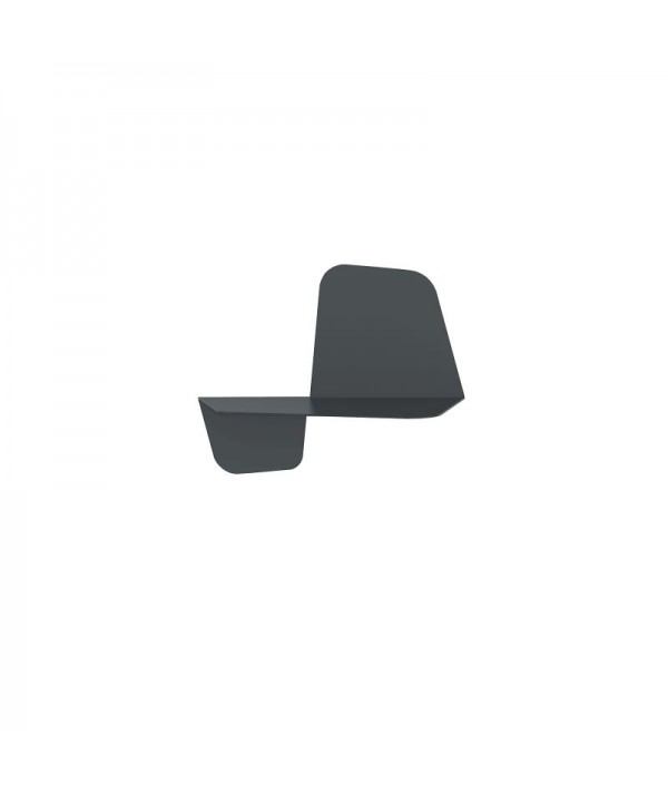 Mensola Flap 420 in metallo grafite
