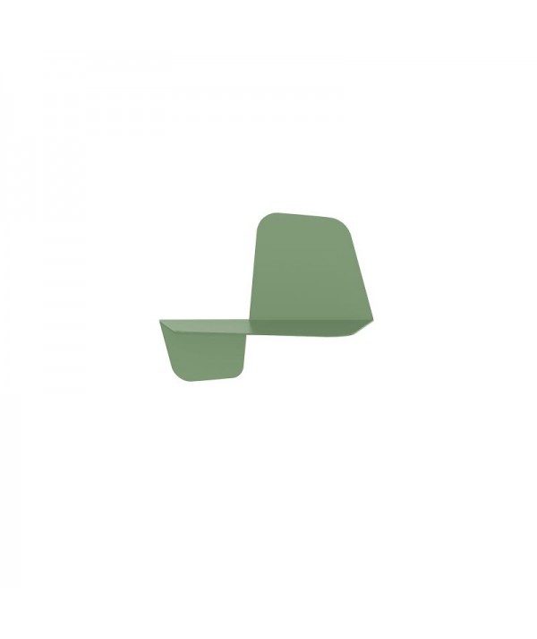 Mensola Flap 420 in metallo oliva