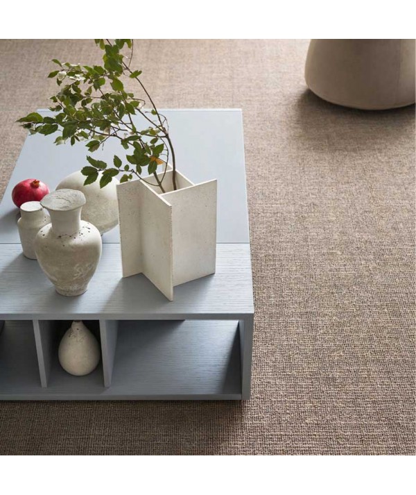 Tavolino rettangolare Norman in legno struttura rovere laccato grigio a poro aperto e il piano laccato grigio scuro con vani con