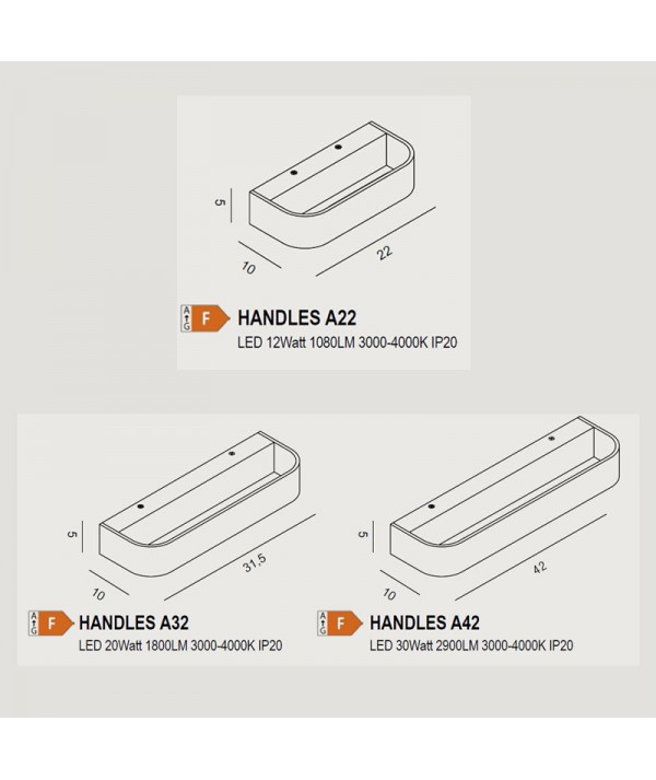 Applique Handles  scheda tecnica
