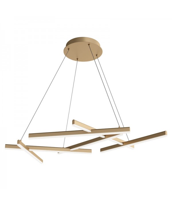 Lampada a Sospensione Line colore Oro