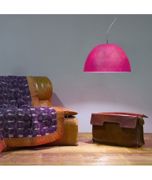 Lampada a sospensione H2O Nebulite magenta