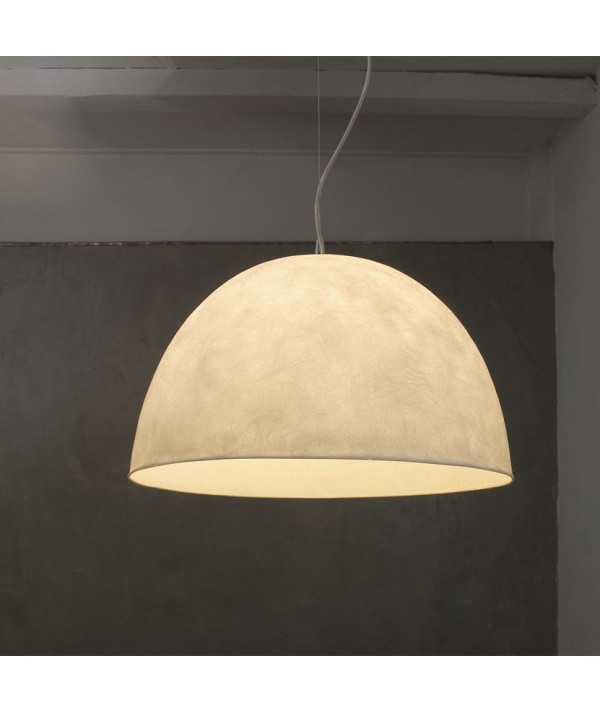 Lampada a sospensione H2O Nebulite bianco