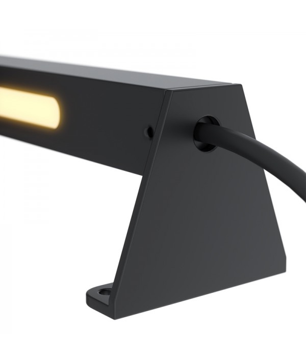 lampada da esterno Edge maytoni nero alluminio