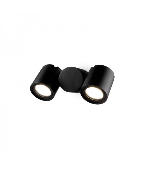 Lampada piccola outdoor da parete nera Maytoni