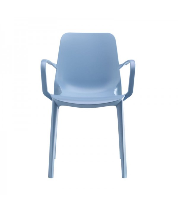 Sedia Ginevra Azzurra con braccioli