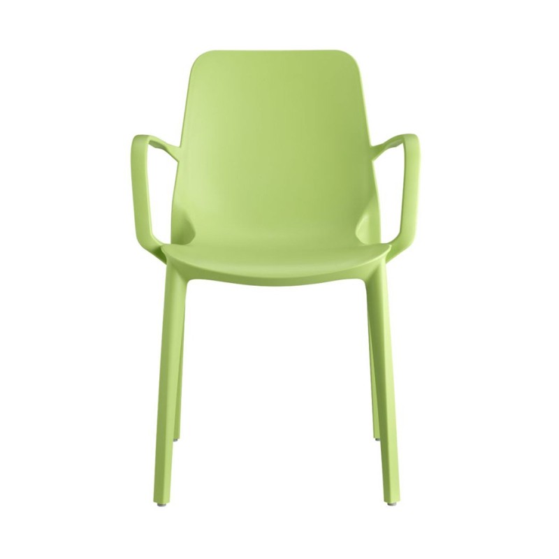 Sedia Ginevra Verde Pistacchio con braccioli Sedia Ginevra Verde Pistacchio con braccioli