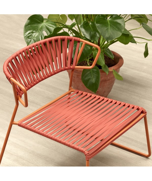 poltrona lounge lisa club scab design pvc colorata
