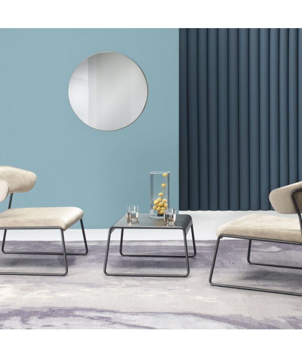 tavolino lisa lounge per esterno multicolore scab design in acciaio zincato e lamiera