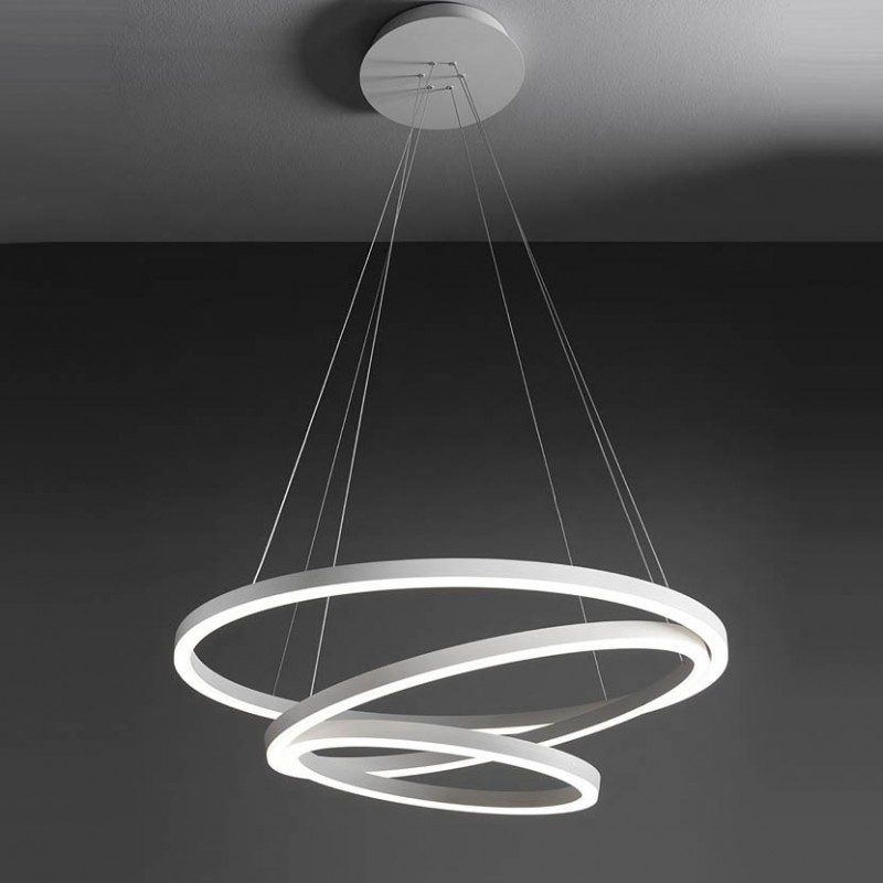 Lampada a sospensione Hurricane in alluminio Lampada a sospensione Hurricane in alluminio