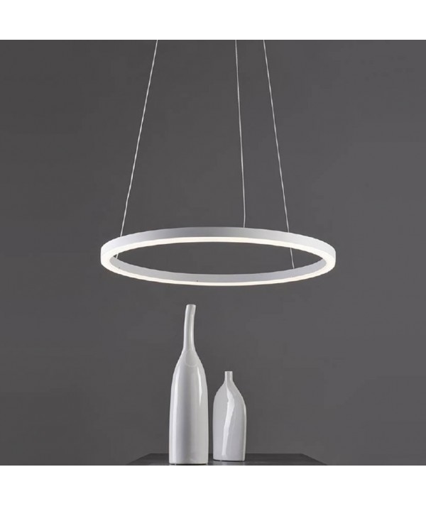 Lampada moderna a sospensione Hurricane 1 in alluminio