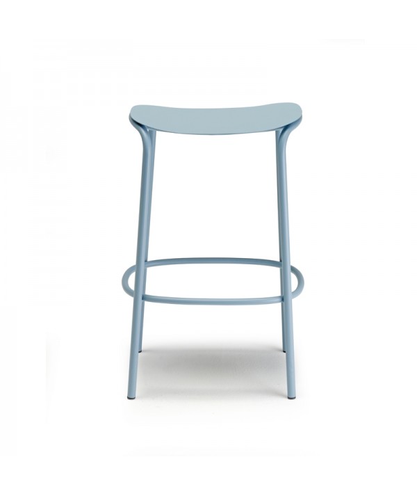 sgabello trick per esterno multicolore scab design in acciaio