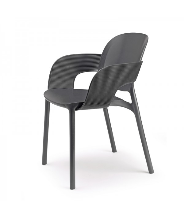 poltrona hug go green scab design multicolore tecnopolimero