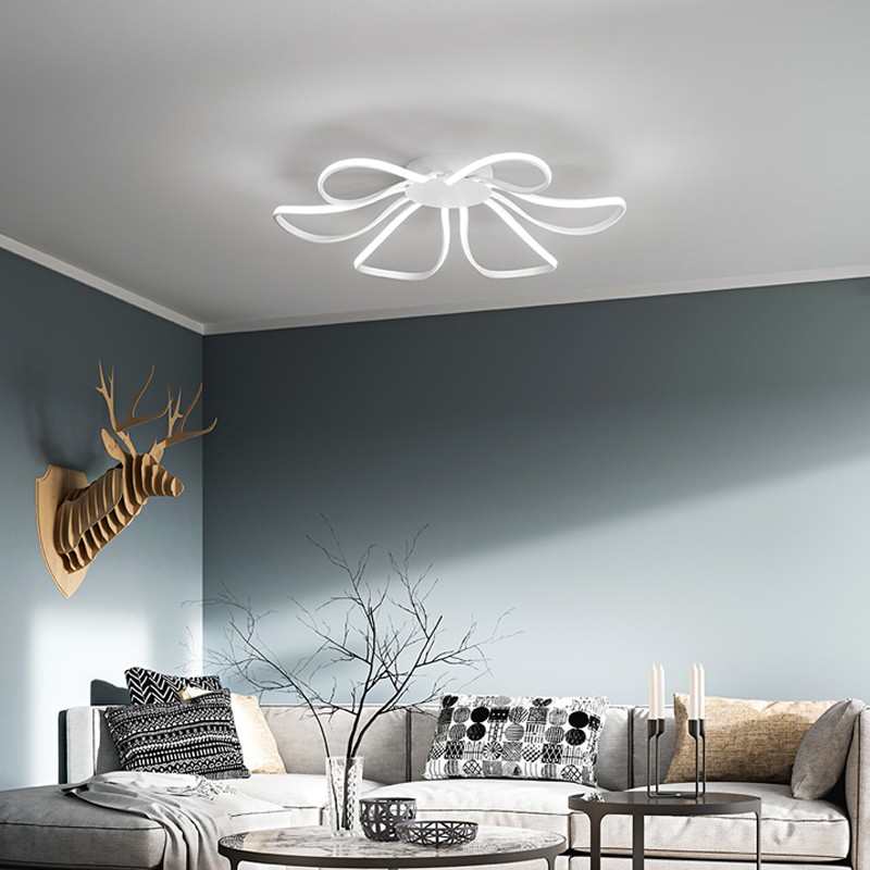 plafoniera blossom perenz in alluminio con luce calda plafoniera blossom perenz in alluminio con luce calda