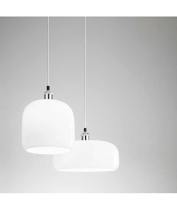 lampada a sospensione Anima di Perenz in vetro soffiato