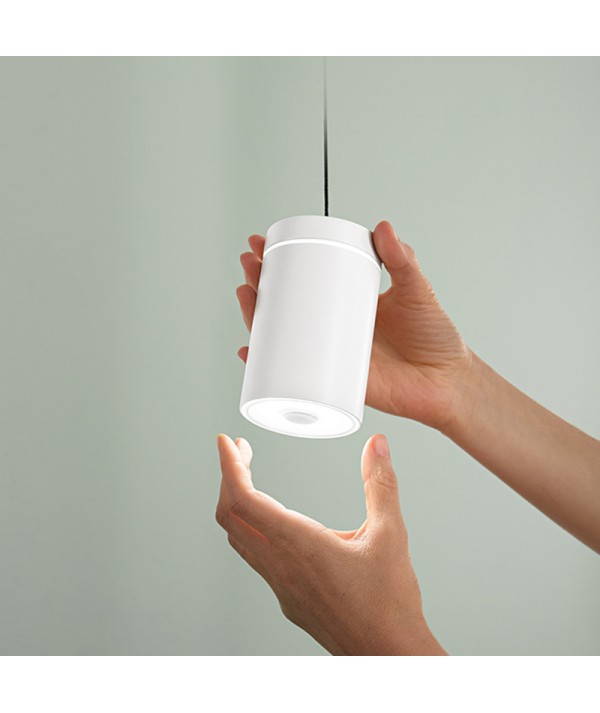 lampada a sospensione magnet pernenz bianca
