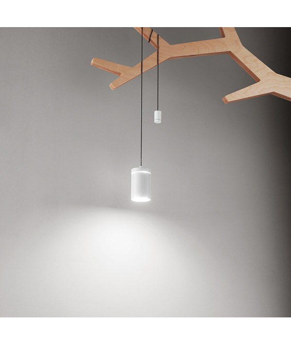 lampada a sospensione magnet pernenz bianca