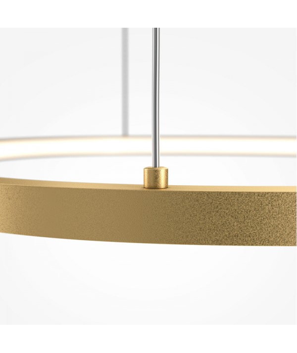 lampada a sospensione Glint di maytoni colore ottone