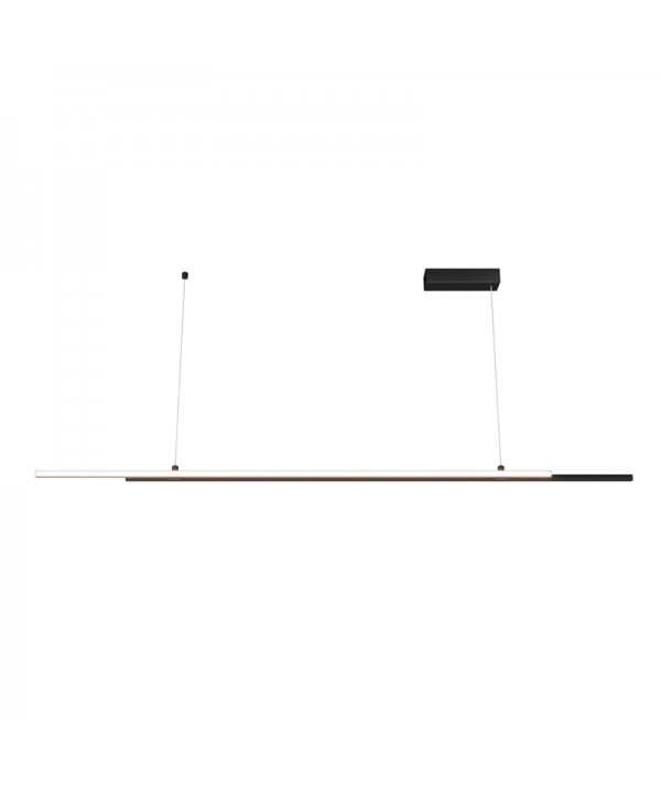lampada a sospensione Halo minimal maytoni nera