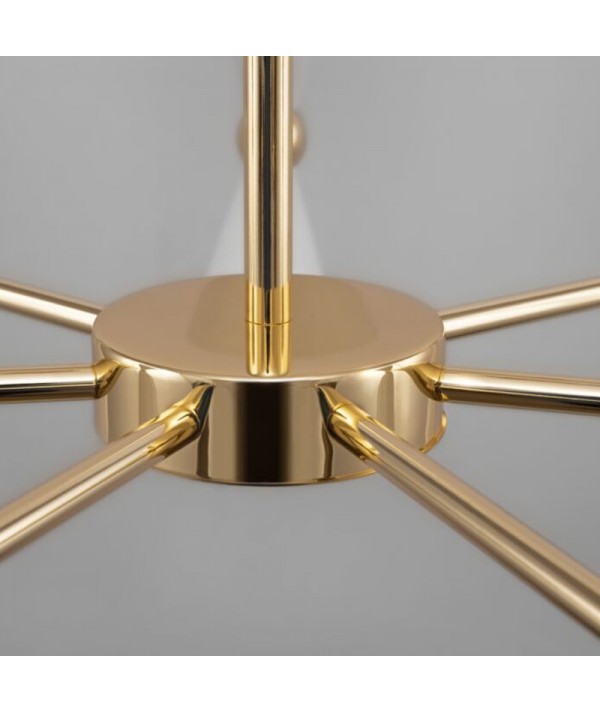 lampadario Vesper Maytoni oro e bianco