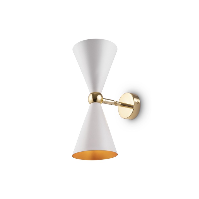 Applique Vesper maytoni oro e bianco Applique Vesper maytoni oro e bianco