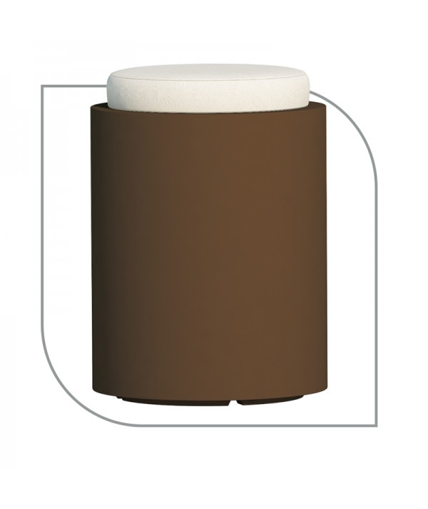 comfy round seduta per esterno monacis multicolore