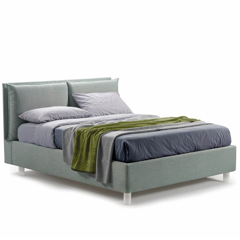 letto matrimoniale alena con box contenitore di lettissimi, giroletto alto 28 cm letto matrimoniale alena con box contenitore di lettissimi, giroletto alto 28 cm