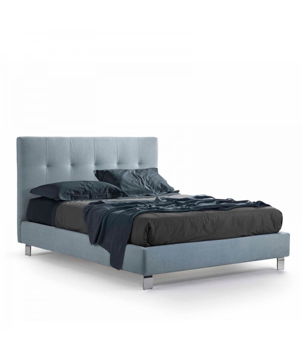 letto vela basso di lettissimi con box contenitore e giroletto alto 22 cm