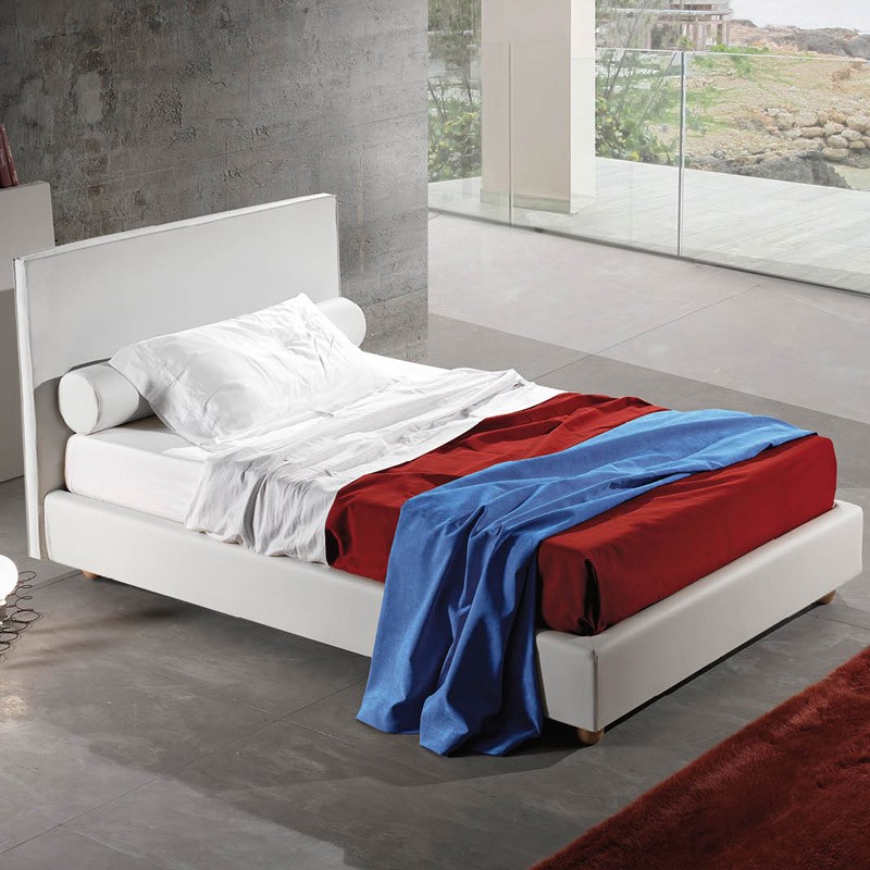 letto singolo vela liscio di lettissimi con fascia alta 22 cm letto singolo vela liscio di lettissimi con fascia alta 22 cm