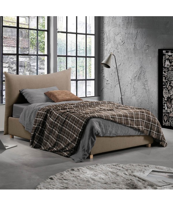 Letto Aries singolo con Giroletto Slim alto 28 cm