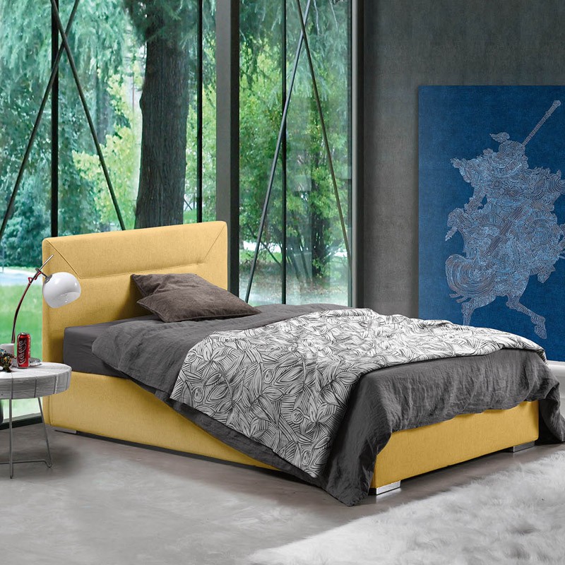letto singolo centauro con giroletto slim