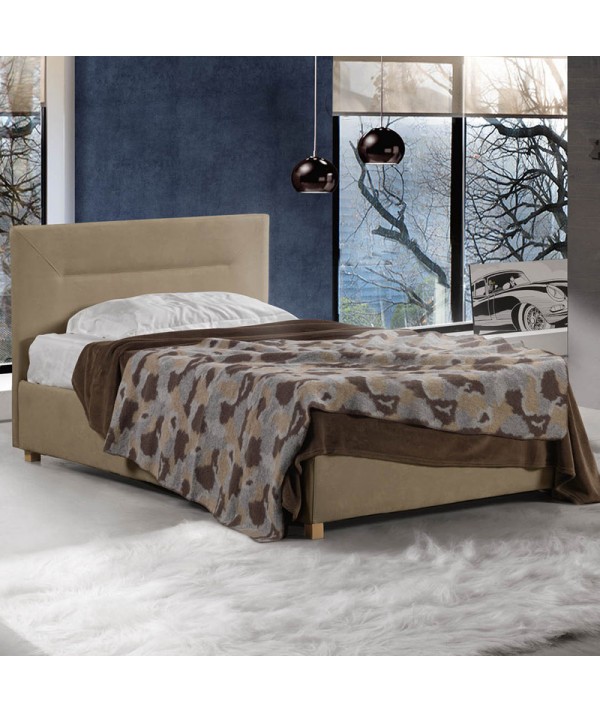 letto singolo centauro con giroletto slim