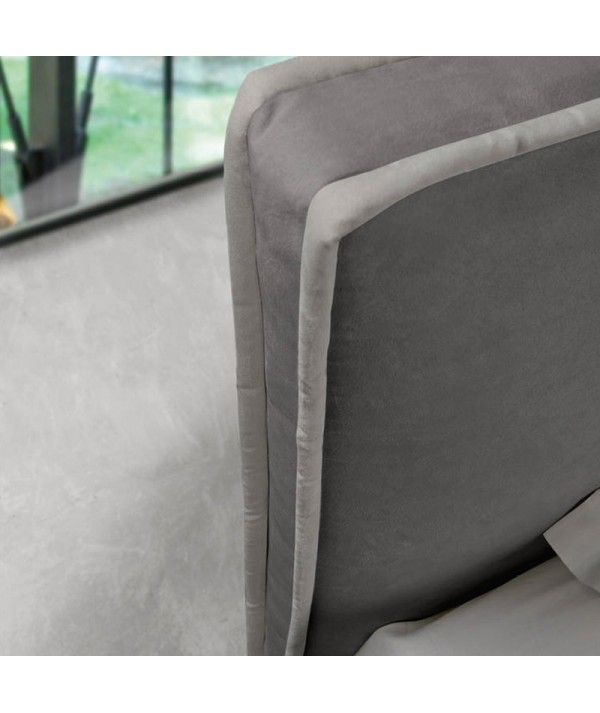 Letto diana singolo con Giroletto Slim alto 28 cm