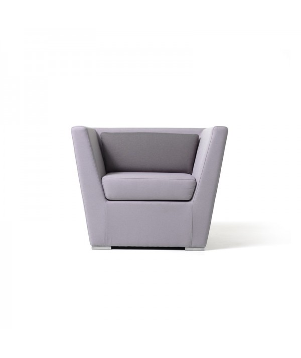 poltrona double grigio chiaro aperta