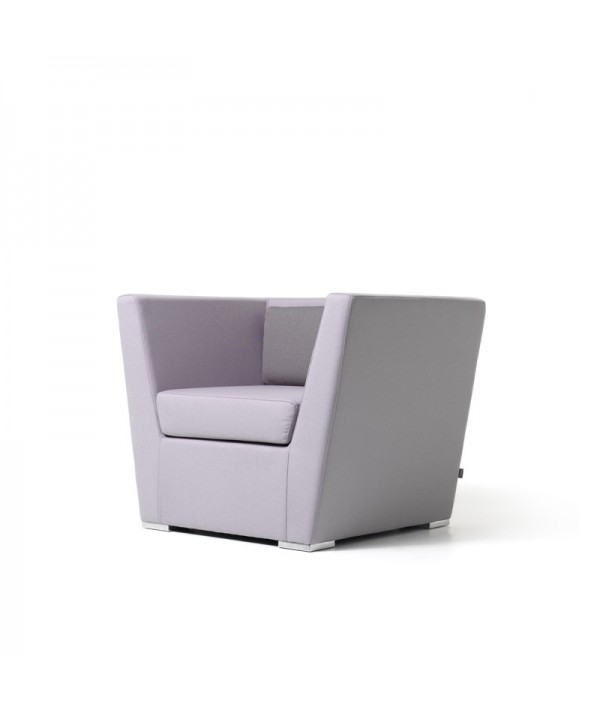 poltrona double grigio chiaro aperta