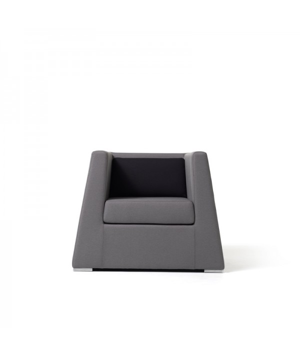poltrona double grigio scuro chiusa