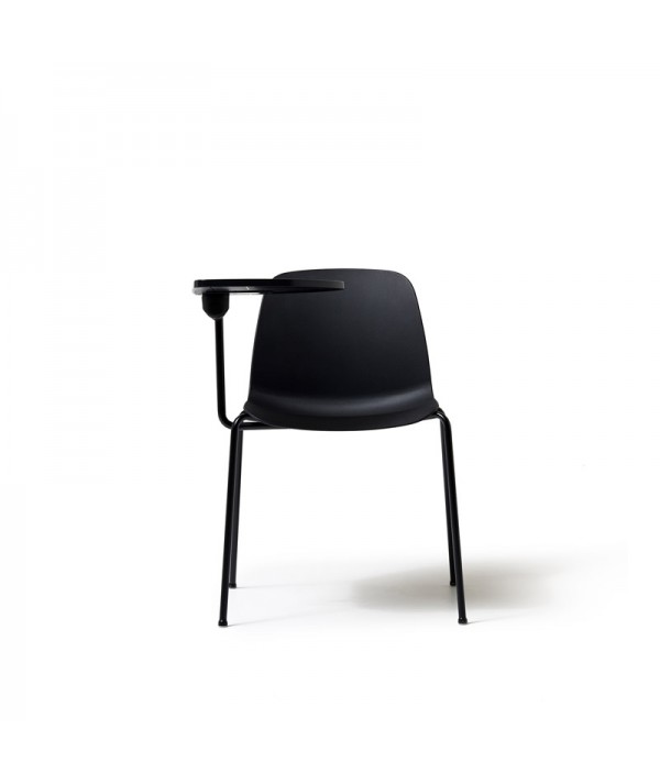 sedia Kire con tavoletta nera