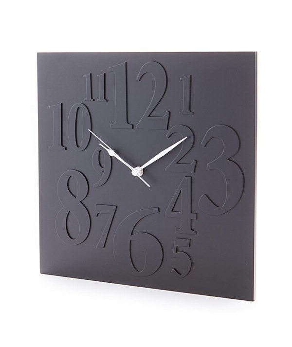 orologio da parete Mix black