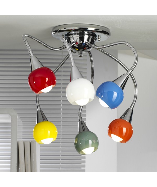 lampadario flex multicolor