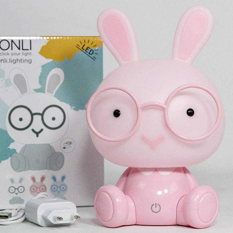 lampada bunny rosa lampada bunny rosa