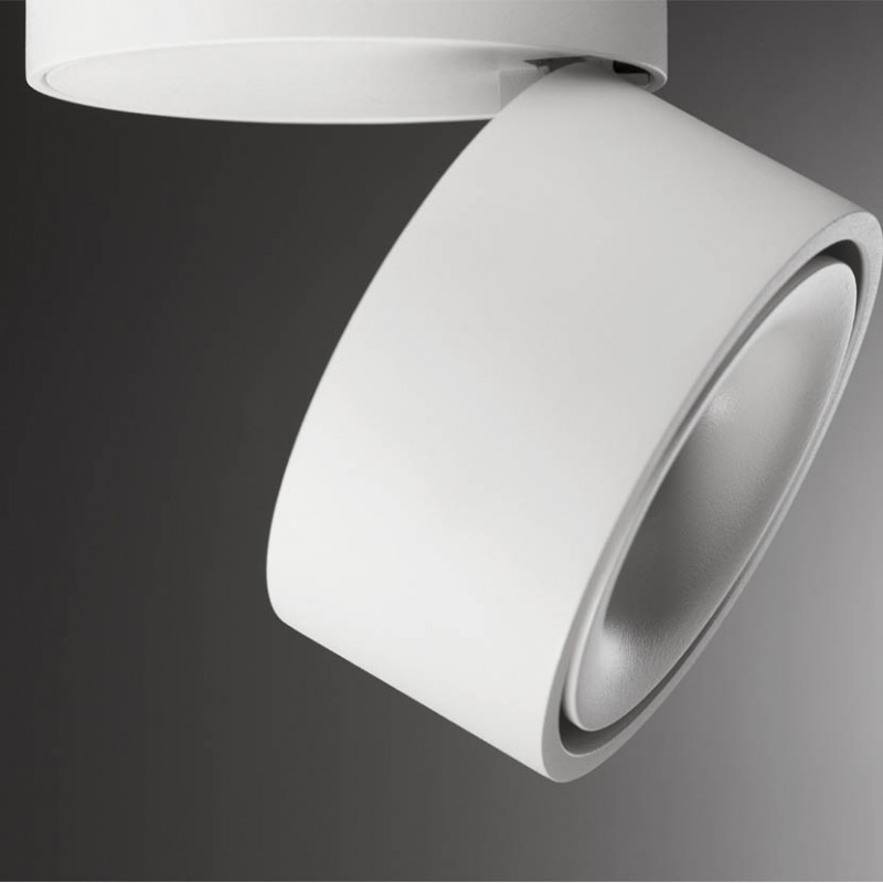 Lampada a soffitto o a parete Cyber orientabile di vivida international realizzata in alluminio Lampada a soffitto o a parete Cyber orientabile di vivida international realizzata in alluminio