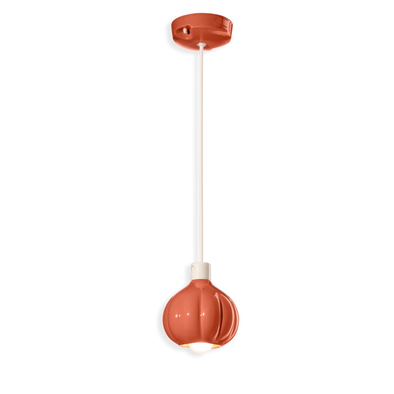 lampada piccola Afoxè color arancio lampada piccola Afoxè color arancio