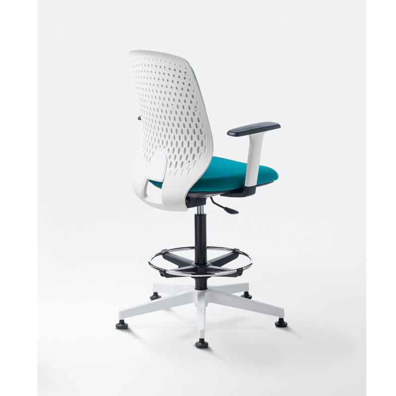 Sgabello da Ufficio Key Smart Stool con Braccioli Sgabello da Ufficio Key Smart Stool con Braccioli