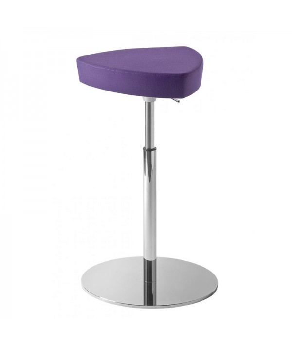 sgabello Kensho cromato