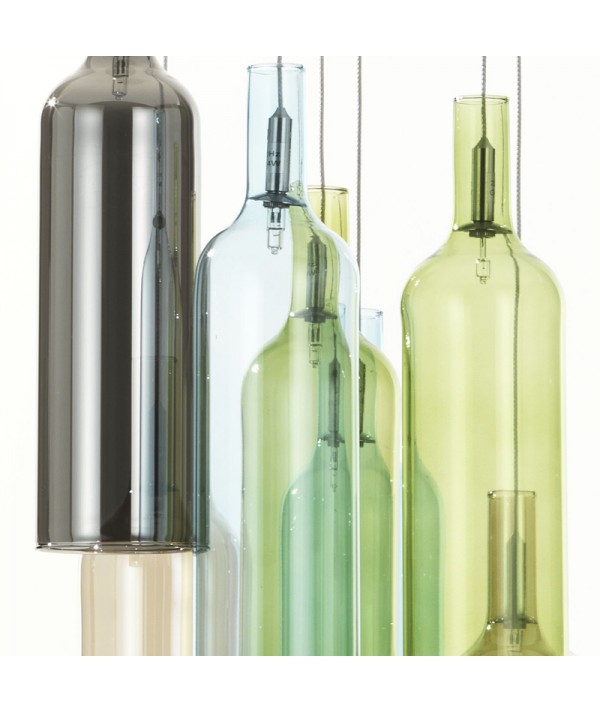 lampadario Bottles dettaglio